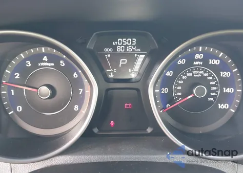 2013 Hyundai Elantra Gls z USA, uszkodzony, nr VIN 5NPDH4AE2DH400579